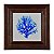Quadro Coral Marinho Azul - Imagem 2