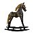 Cavalo De Balanço Marrom G - Imagem 3