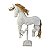 Cavalo Articulado Branco Grande - Imagem 3