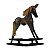 Cavalo Balanço Marrom M - Imagem 2