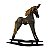 Cavalo Balanço Marrom M - Imagem 3