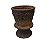 Vaso Decorativo Rústico com Base - Imagem 2