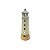 Enfeite Decorativo Farol Branco com Base Bege - Imagem 2