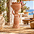 Vaso Decorativo Mulher com Cachepô - Imagem 1