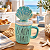 Caneca Decorativa Beach Please com Concha - Imagem 1