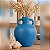 Vaso Decorativo Azul com Alças - Imagem 1