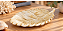 Enfeite Decorativo Folha Bege - Imagem 1
