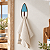 Enfeite Decorativo Peixe Vazado Azul-Claro - Imagem 1