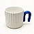 Caneca Canelada com Alça Azul - Imagem 2