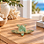Enfeite Decorativo Tartaruga Marinha Verde-Água P - Imagem 1