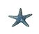 Enfeite de Cerâmica Estrela do Mar Azul - Imagem 2