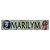 Placa em Metal Decorativa Marilyn - Imagem 1