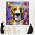 Quadro Canvas Colorido Beagle 60Cm - Imagem 1