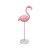 Enfeite Flamingo Médio em Resina - Imagem 1