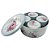 Jogo c/5 Latas em Metal - Imagem 1
