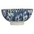 Bowl de Porcelana Florido com Quadriculado Interno - Imagem 1