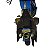 Enfeite Motocicleta Chopper Azul em Metal - Imagem 4