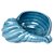 Enfeite Concha Seashell Azul em Cerâmica - Imagem 2