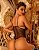 Body em tule de poa e coração - Imagem 2