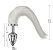 Plug anal com Rabo branco - Imagem 1