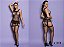 Body Inteiro Arrastão  Bodystocking - Imagem 1