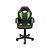 Cadeira Gamer Infantil GT DPX - Preta e Verde - Imagem 1