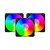 Kit com 3 Fans Coolers Redragon GC-F007 RGB - 120mm - Imagem 3