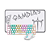 Kit Gamer 3 em 1 Gamdias Hermes E4 Branco - Teclado Mecânico com Switch Marrom + Mouse + Mousepad - Imagem 1