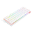 Teclado Mecânico Gamer Redragon Draconic PRO RGB Branco Sem Fio - Switch DIY Marrom - Imagem 3