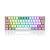 Teclado Mecânico Gamer Redragon Fizz Lunar Dawn RGB 60% - Switch Azul - Imagem 1
