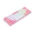 Teclado Mecânico Redragon Fizz Sakura Lollipop RGB 60% - Switch Azul - Imagem 3
