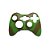 Capa De Silicone Para Controle Xbox 360 - Verde Com Marrom - Imagem 1