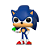 POP! Funko - Sonic with Emerald 284 - Sonic The Hedgehog - Imagem 2