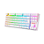 Teclado mecânico Gamer Redragon Kurama PRO Branco switch marrom RGB - Imagem 2