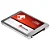 SSD Keepdata 120GB KDS120G-L21 550 MB s de Leitura - Prata Vermelho - Imagem 2