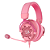 Headset Gamer Redragon Diomedes - Rosa, H388-P - Imagem 3