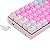 Teclado Mecânico Redragon Dragonborn rosa e branco RGB - Switch Brown - Imagem 5