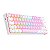 Teclado Mecânico Gamer Draconic Pro RGB Rosa e Branco - Imagem 4