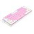 TECLADO GAMER REDRAGON LAKSHMI ROSA E BRANCO RGB - Imagem 4