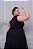 Vestido 1 Ombro Longo Plus - Imagem 4