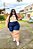 Bermuda Jeans com Barra Dobrada Plus - Imagem 3