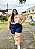 Bermuda Jeans com Barra Dobrada Plus - Imagem 1