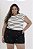 T-shirt Ombreiras Listrada Plus - Imagem 2