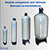 Filtro Central PRFV Zeólita Remoção Ferro e Manganês 15000 L/h P36x72.VR-ZF para Válvula de Topo Roscável - Imagem 7