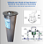 Filtro Central Inox Carvão Ativado 1500 L/h P35.VR-CA para Válvula de Topo Roscável - Imagem 4