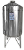 Filtro Central Inox Carvão Ativado 20000 L/h P1005.VR-CA para Válvula de Topo Roscável - Imagem 1