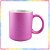 CANECA CERAMICA GLITTER PINK PARA SUBLIMAÇÃO 325ML LIVE! - Imagem 1