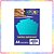 PAPEL GLITTER AZUL NEON A4 180G 5 FLS - OFF PAPER (10451) - Imagem 1