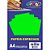 PAPEL NEON VERDE 180G A4 20 FLS - OFF PAPER (10425) - Imagem 2