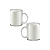 Caneca Vidro Cristal Tarja Branco Para Sublimação Live 325 Ml (3044) - Imagem 3